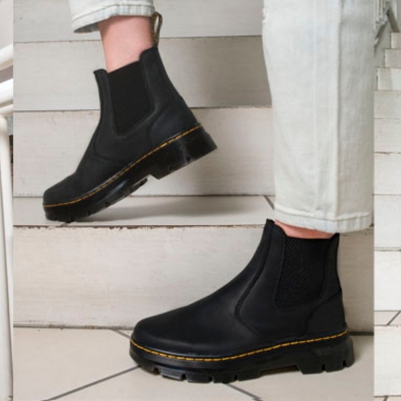 Dr. Martens Shoes - **SOLD** Dr. Martens Embury Chelsea Leather Boots